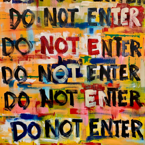 DO NOT ENTER